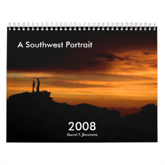 Ett Southwestporträtt Kalender