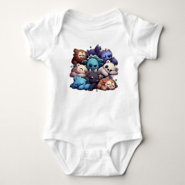 ett sovande djur t shirt (Framsida)