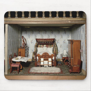 Ett sovrum i "Fru Bryants nöje", c.1860 Musmatta