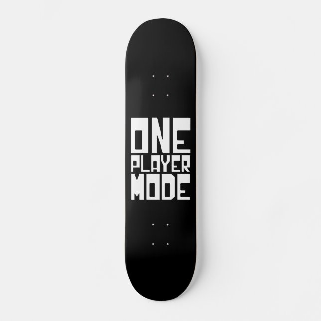 ETT SPELNINGSLÄGE MINI SKATEBOARD BRÄDA 18,5 CM (Framsida)