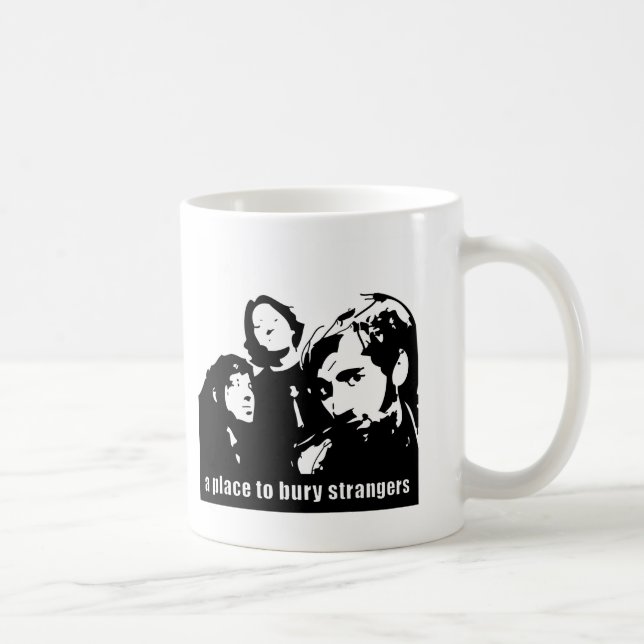 Ett ställe som begraver främlingvektormuggen kaffemugg (Höger)