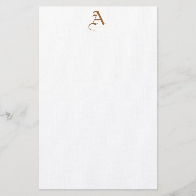 Ett stationärt brevpapper (Framsida)