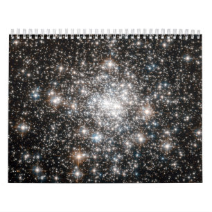 Ett stellärt djupt blanksteg kalender