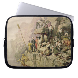 Ett stenvillebråd, 1833 (färglithoen) laptop fodral