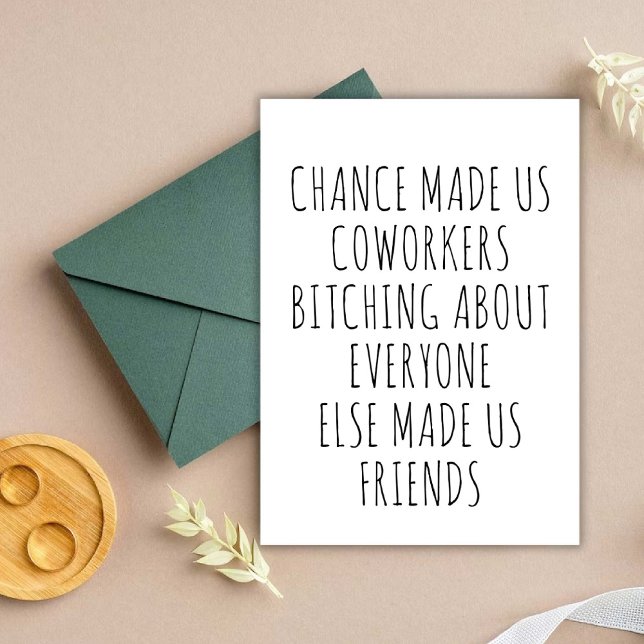 Ett stilkort för superskoj av lekskollegiet julkort (Funny School or college bestie hilarious card)