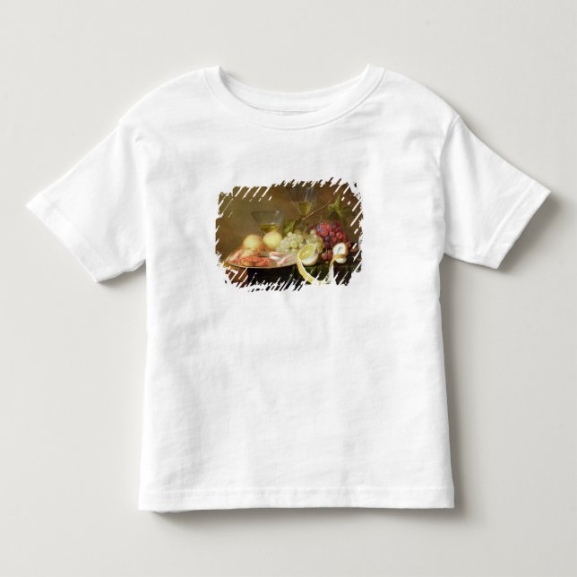Ett stilleben med exponeringsglas tee shirt (Framsida)