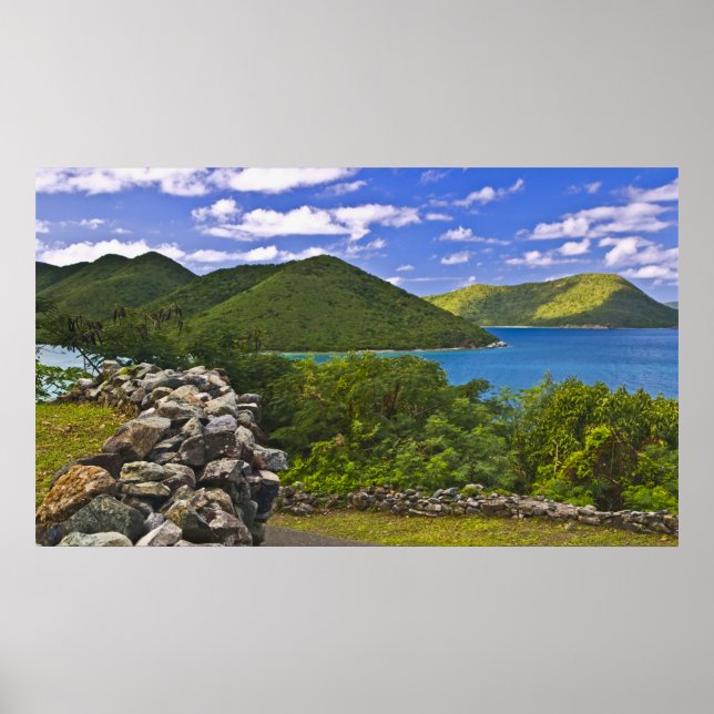 Ett stopp vid Annaberg Sugar Mill, St. John Poster (Framsidan)