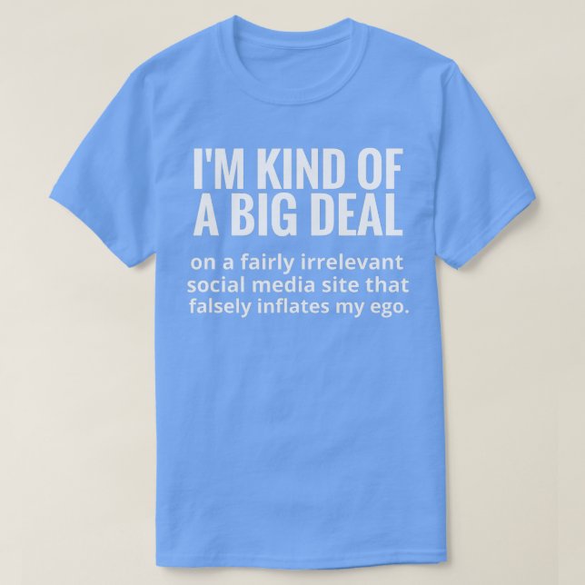 Ett stort erbjudande på Social mediekanal T Shirt (Design framsida)