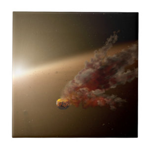 Ett stort fel runt Star Ngc 2547-Id8. Kakelplatta