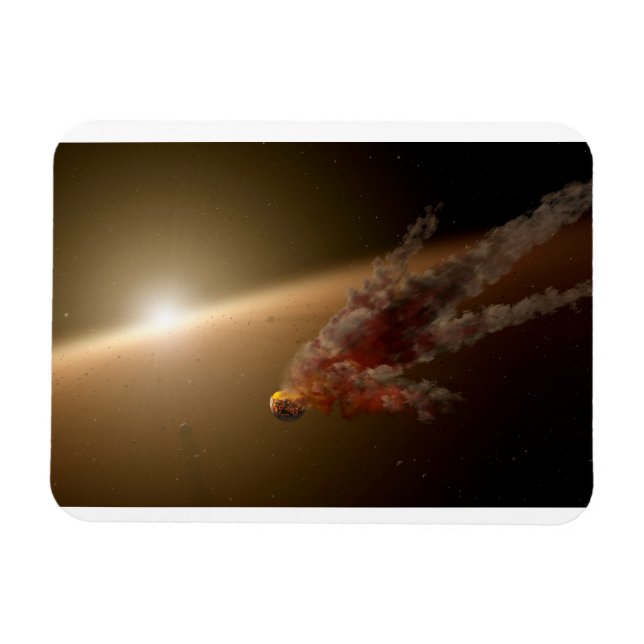 Ett stort fel runt Star Ngc 2547-Id8. Magnet (Horisontell)