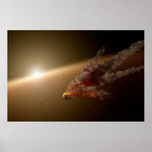 Ett stort fel runt Star Ngc 2547-Id8. Poster
