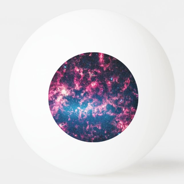 Ett stort Magellaniskt moln Galaxy Cosmic Space Pingisboll (Framsidan)