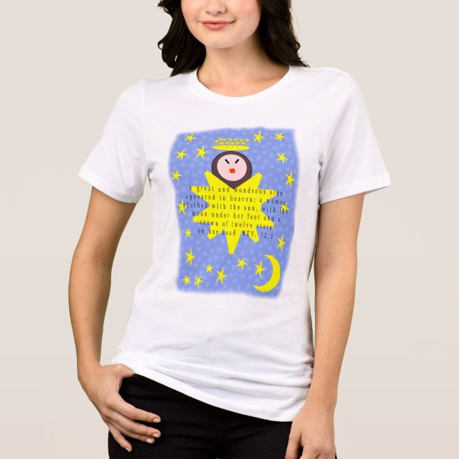 Ett stort och underbart tecken visade sig t shirt (Framsida)