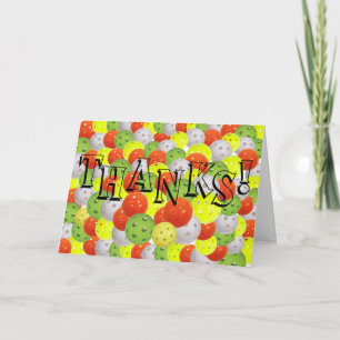 Ett stort Pickleball tack! Kort