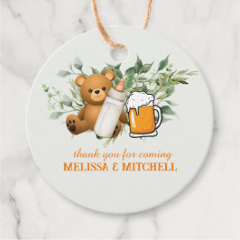 Ett stort tack för att du föredrar taggar i baby gåvor etiketter