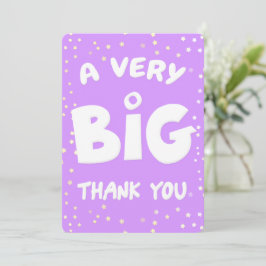 Ett stort tack från mig