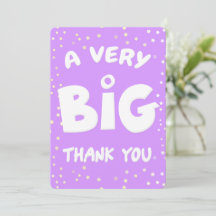 Ett stort tack från mig