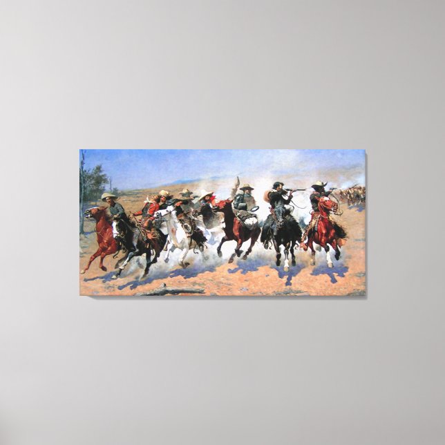 Ett streck för timer canvastryck (Framsida)