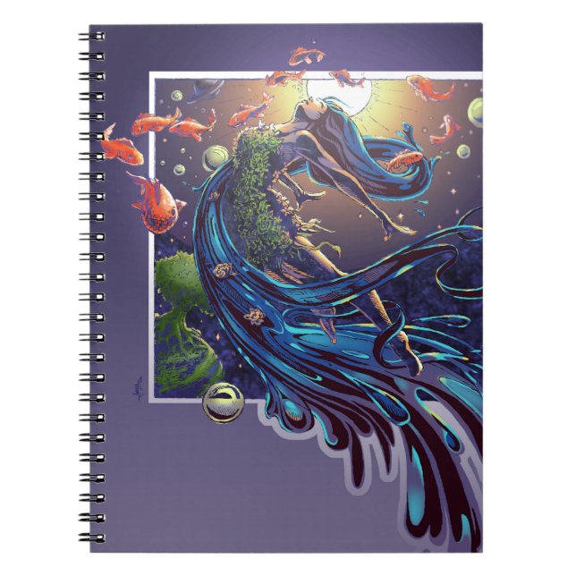 Ett streck i bilden anteckningsbok (Framsidan)