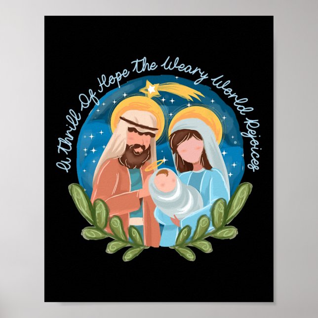 Ett strimma av hopp om att den rika världen upprep poster (Framsidan)