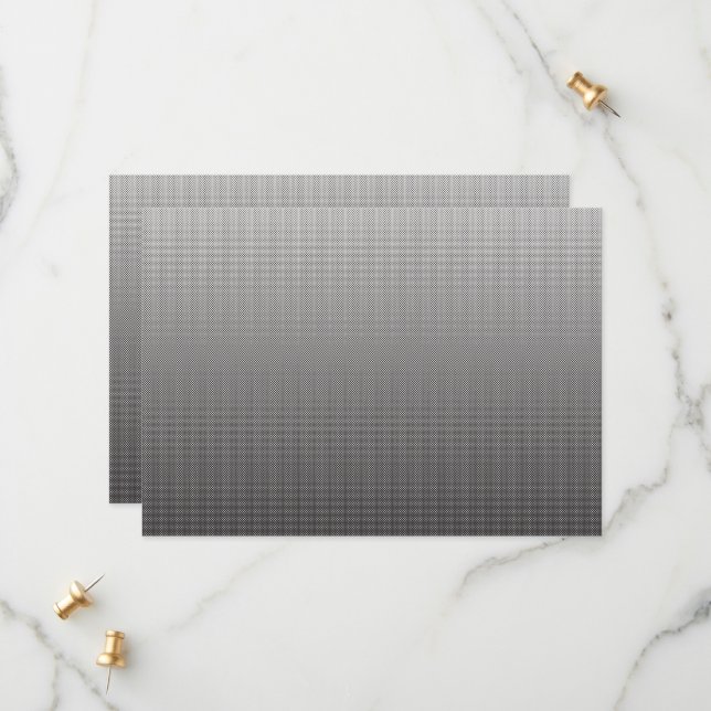 ett svart och vitt foto av en vägg_ spara datumet (Fram/Back In Situ)