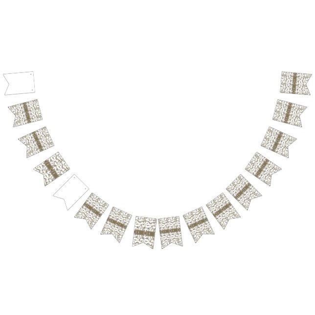 ett svartvitt foto av mönster vimplar (Alla)