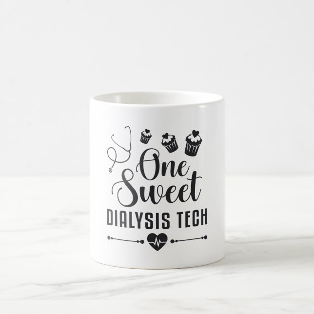 Ett svenskt dialystekniker för dialysteknik kaffemugg (Center)