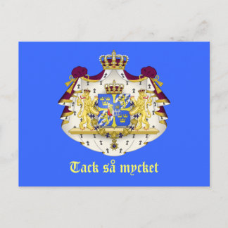 Ett svenskt tack vykort