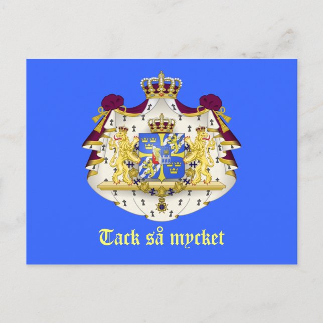 Ett svenskt tack vykort (Framsida)