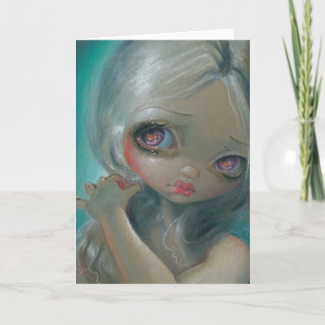 "Ett synligt ögonblick"-hälsningskort Kort (Framsida)