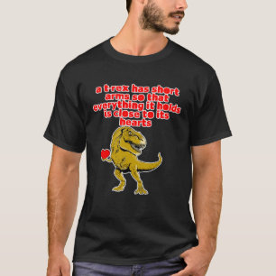 Ett T-rex har Kort Arm — T Shirt