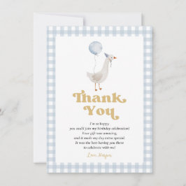 Ett tackkort för ett Fånig Inbjudningar