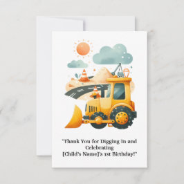 "Ett tackkort för konstruktionen - uppskattat Tack Kort