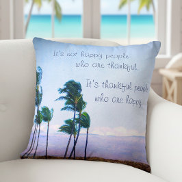 Ett tacksamt foto från People Quote Hawaii Handfla Kudde