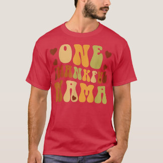 Ett tacksamt Mamma föll hösten hösten Lycklig Than T Shirt