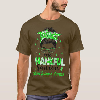 Ett tacksamt medvetandegörande om barns depression t shirt