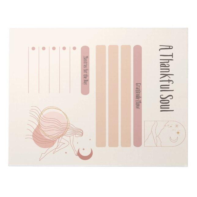 Ett tacksamt sött Anteckningsblock (Framsida)