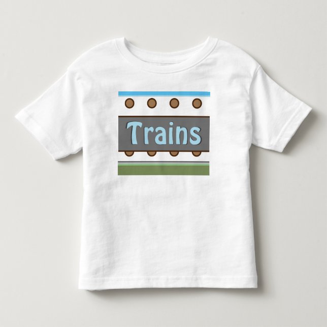 Ett tågs t-shirt (Framsida)