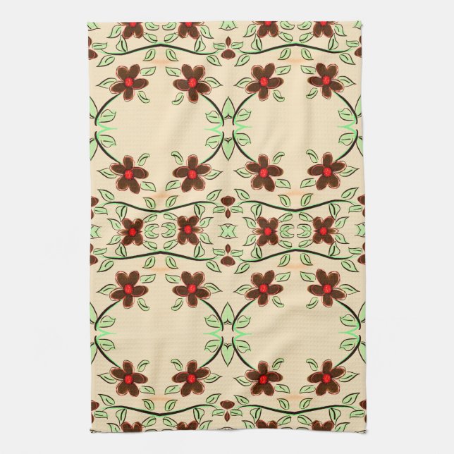 Ett teatorndiagram för Verkligen Finare med rött o Kökshandduk (Vertikal)