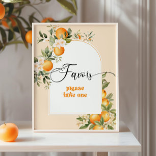 Ett tema för citrusfrukter: Favoriter, ta ett Poster