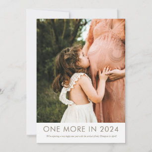 Ett till 2024 års meddelande om Gravid