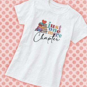Ett till kapitel Bok Älskare T Shirt