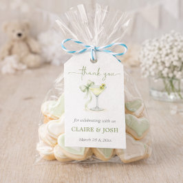 Ett Tini One Baby Shower  Party Tack Presentetikett