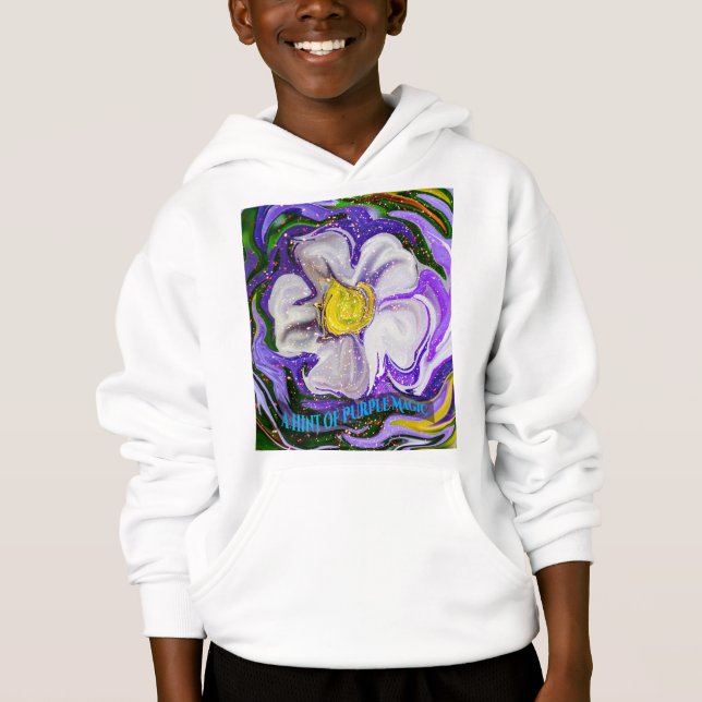 Ett tips om lila Magic - Blomström T Shirt (Framsida)