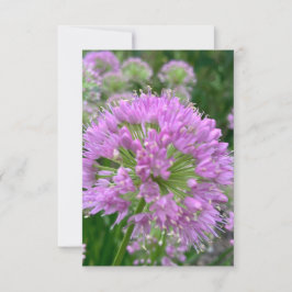 Ett tips på Z-kortet "Light lavender blommigt" Tack Kort
