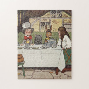 Ett tokigt Teaparty Pussel