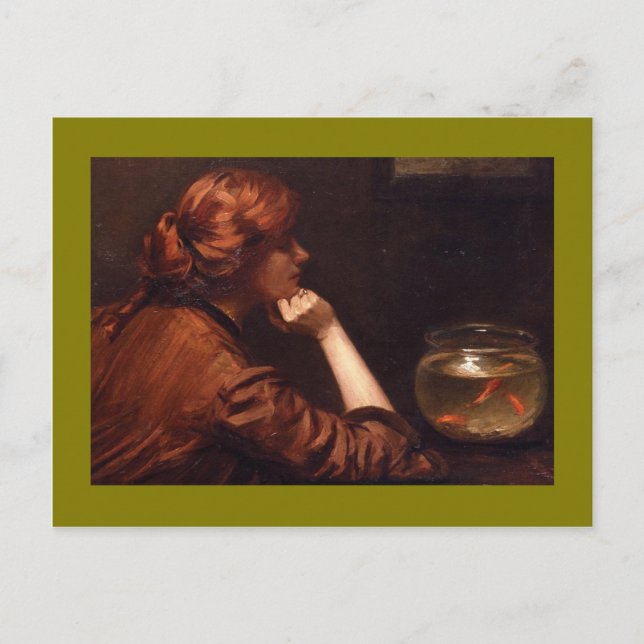 Ett tomgångsögonblick vykort (Framsida)