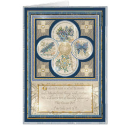 Ett tomt G Creation Office-kort Hälsningskort