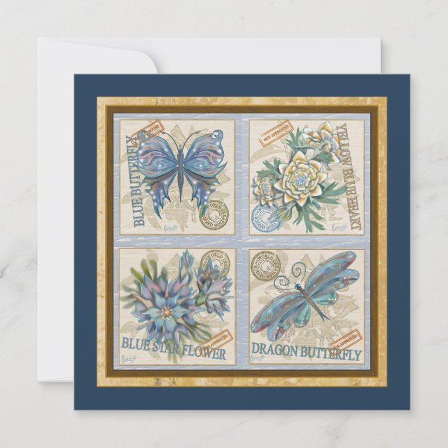 Ett tomt G Creation Office-kort Julkort (Framsida)