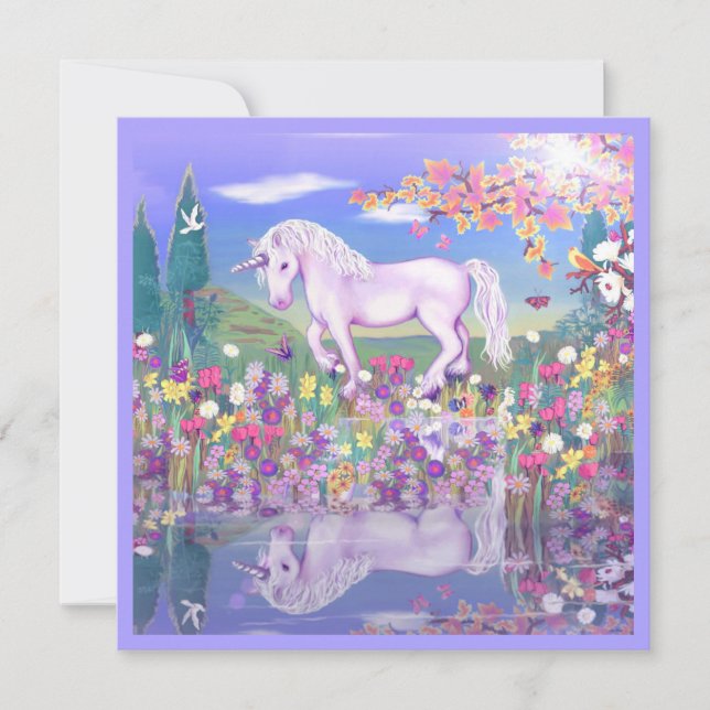 Ett tomt kort för Lila Paradise (Framsida)